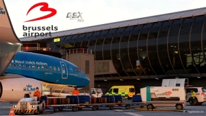 Aerosoft Brussels EBBR V2.2  GSX Pro thumbnail 1
