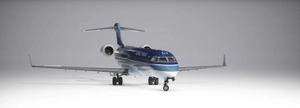 Aerosoft CRJ-550ER World Travel Airlines Livery (FSX/MSFS Modern Style) thumbnail 1