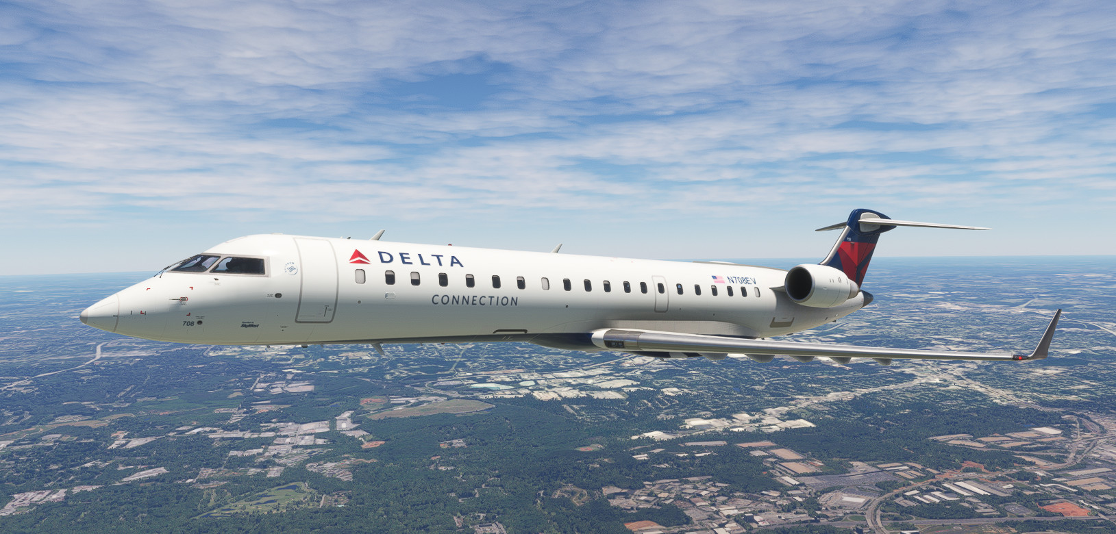 Aerosoft CRJ550 - Delta Connection (N708EV) - Image 1