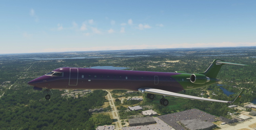 Aerosoft CRJ550 Eggplant