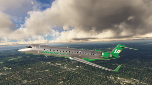 Aerosoft CRJ7 Braniff Livery Pack