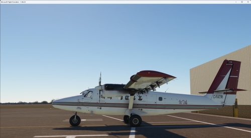 Aerosoft DHC-6-300 Twin Otter Air Tindi Tundra Wheels request