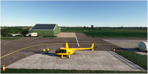 Aerosoft St.Peter-Ording EDXO static Helicopter exclude