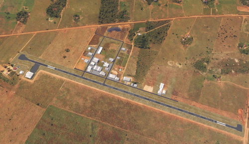 Aeródromo Agropastoril Bom Pastor - SDRO em Rondonópolis Mt - Brasil