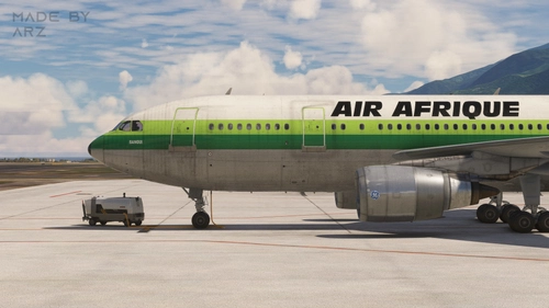 Air Afrique TU-TAS [8K] | Inibuilds A300-600R