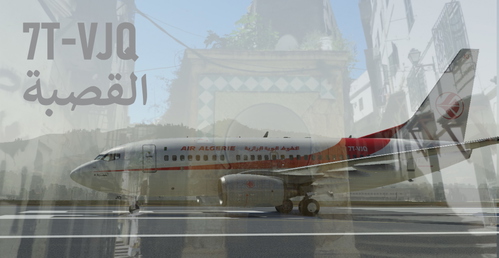 AIR ALGERIE - PMDG 737-600 - 7TVJQ 