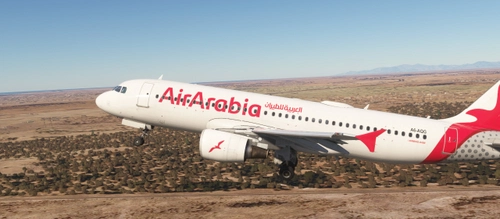 Air Arabia A6-AQG & CN-NMG | Fenixsim V2
