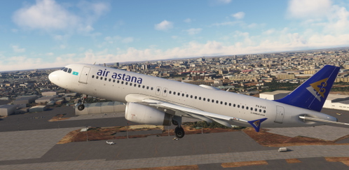 Air Astana  P4-PAS IAE | Fenixsim V2