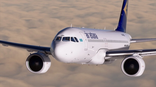 Air Astana livery of EI-KBL for Airbus A320neo