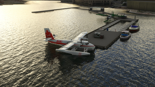 Air BC | DHC6-300 'Twin Otter' Floatplane Short Nose  | Aerosoft 