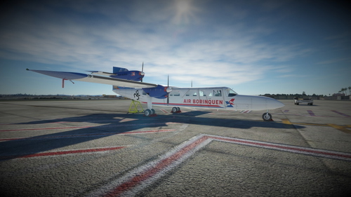 Air Borinquen  Puerto Rico Virtual airliner livery for the Britten Norman BN3 trislander