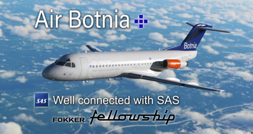 Air Botnia / SAS - Fokker F28 4000