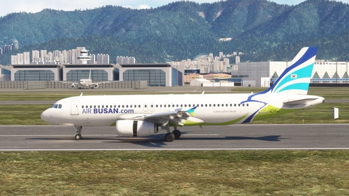 Air Busan HL7744 (with CABIN) - FENIX V2 A320 . IAE