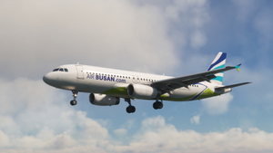 Air Busan HL7744 (with CABIN) - FENIX V2 A320 . IAE thumbnail 2