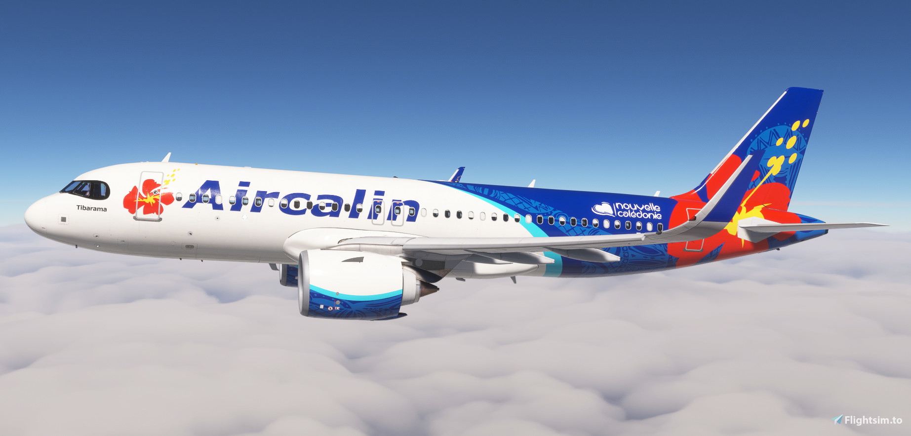 Air Calin 'Tibarama' F-OTIB A320neo | iniBuilds A320neo [4K