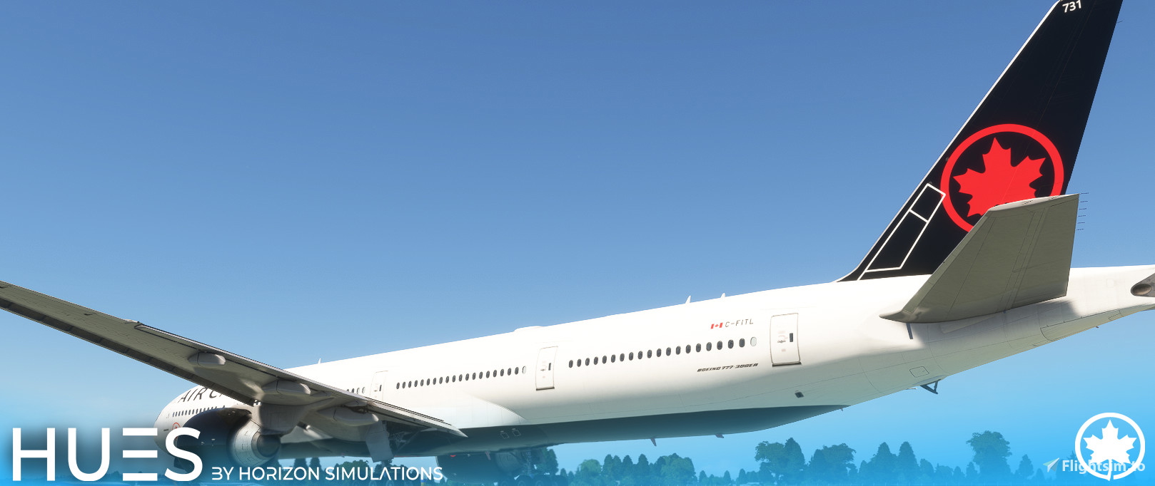 Air Canada C-FITL w/Cabin PMDG B777-333ER - Image 1