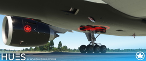Air Canada C-FITL w/Cabin PMDG B777-333ER thumbnail 3