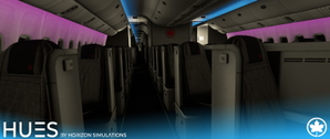 Air Canada C-FITL w/Cabin PMDG B777-333ER thumbnail 6