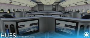 Air Canada C-FITL w/Cabin PMDG B777-333ER thumbnail 7