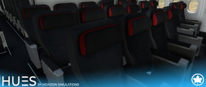 Air Canada C-FITL w/Cabin PMDG B777-333ER thumbnail 8