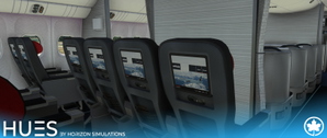 Air Canada C-FITL w/Cabin PMDG B777-333ER thumbnail 12