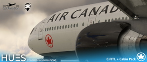 Air Canada C-FITL w/Cabin PMDG B777-333ER thumbnail 13
