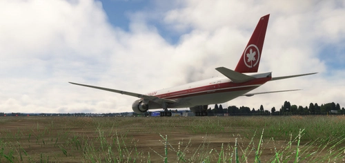 Air Canada C-FIVM Retro w/Cabin PMDG B777-333ER