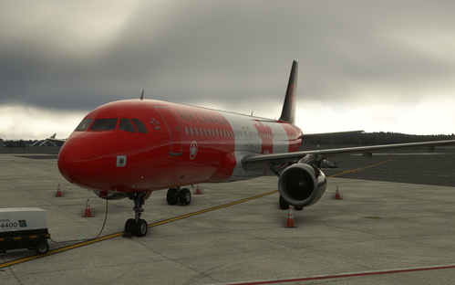 Air Canada ''Canadian Flag Livery '' Fenixsim A320 -C-FNVV [8K]