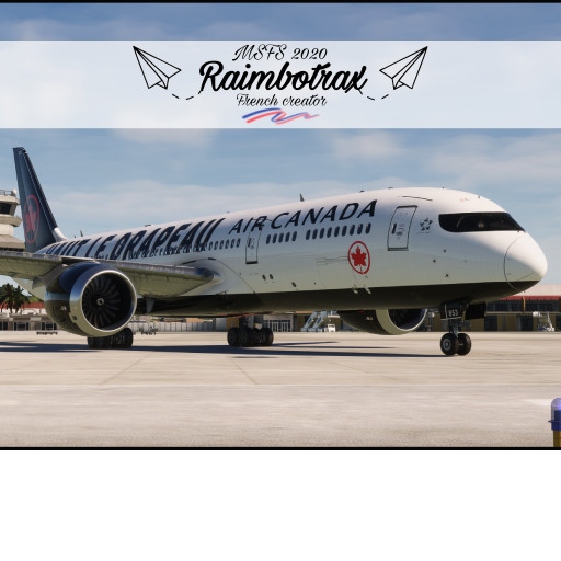 Air Canada (FLY THE FLAG) C-FVLQ Horisonsim 787-9 [8k][dirty 