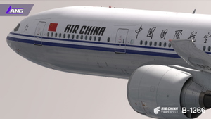 Air China  B-1266 With Cabin STD 8K PMDG 777-300 ER thumbnail 3