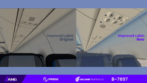 Air China Star Alliance With Cabin 8K B-5425  PMDG 737-800 thumbnail 7
