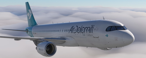 Air Dolomiti A320 CFM (fictional)