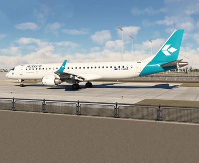 Air Dolomiti I-ADJK | | FSS E195 | w/ Cabin Textures