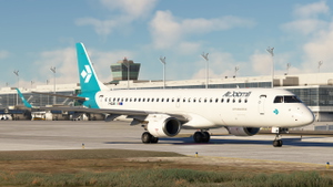 Air Dolomiti I-ADJK | | FSS E195 | w/ Cabin Textures thumbnail 8