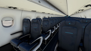 Air Dolomiti I-ADJK | | FSS E195 | w/ Cabin Textures thumbnail 10