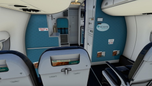 Air Dolomiti I-ADJK | | FSS E195 | w/ Cabin Textures thumbnail 11