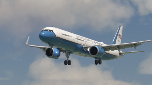 Air Force Two (Fictional) - LVFR A321Neo (PW)