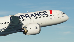 Air France | F-HRBE  | HorizonSim 787-9 | 8K & 4K thumbnail 4