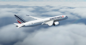 Air France "2023 livery" "F-HRBA" Horizon Simulations 787-9 GE thumbnail 1