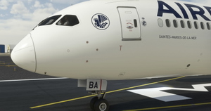Air France "2023 livery" "F-HRBA" Horizon Simulations 787-9 GE thumbnail 4
