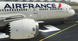 Air France "2023 livery" "F-HRBA" Horizon Simulations 787-9 GE thumbnail 3