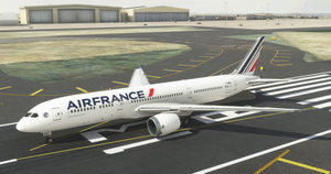 Air France "2023 livery" "F-HRBA" Horizon Simulations 787-9 GE thumbnail 8