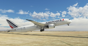 Air France "2023 livery" "F-HRBA" Horizon Simulations 787-9 GE thumbnail 10