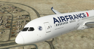 Air France "2023 livery" "F-HRBA" Horizon Simulations 787-9 GE thumbnail 13