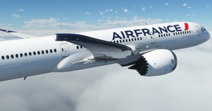 Air France "2023 livery" "F-HRBA" Horizon Simulations 787-9 GE thumbnail 16