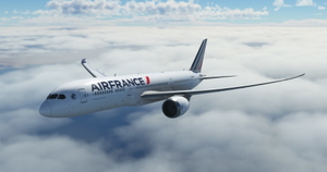 Air France "2023 livery" "F-HRBA" Horizon Simulations 787-9 GE thumbnail 18