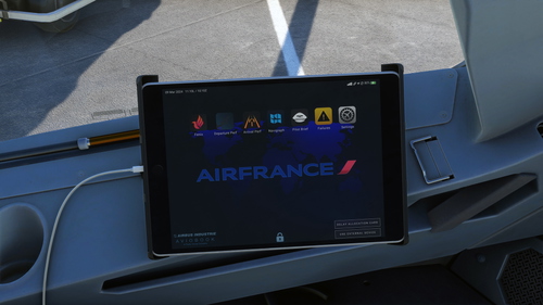 Air France EFB Wallpaper | Fenix A320 Block 2