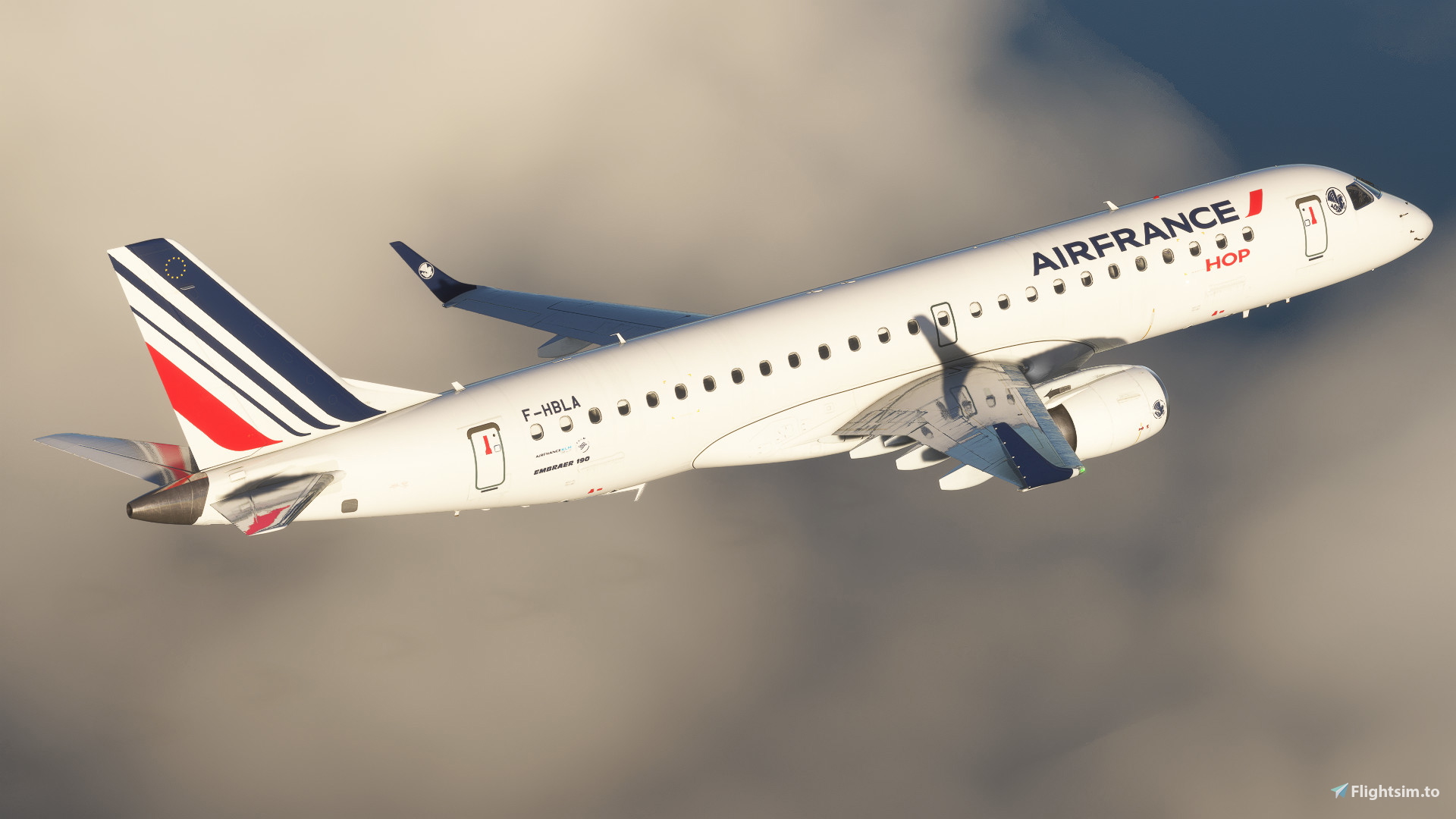 Air France Hop  | FSS E190 | 8K - Image 1