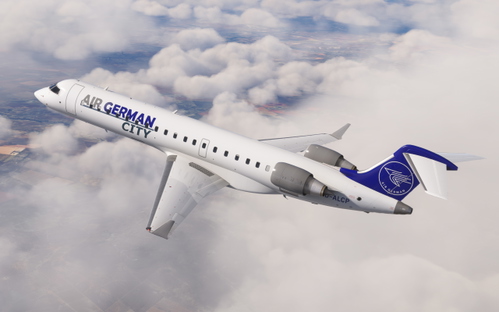 Air German Bombardier CRJ700 D-ALCH and D-ALCP (Fictional)