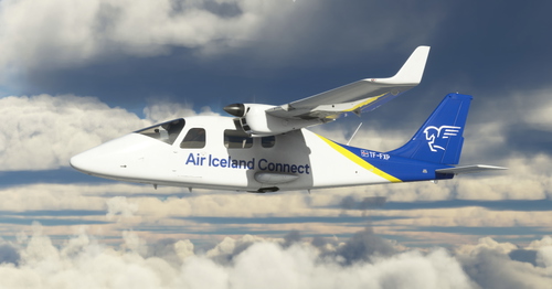 Air Iceland Connect (Fictional) [4K] | FSS Tecnam P2006T
